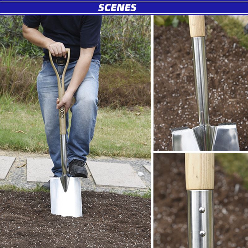 stainless steel spade operation