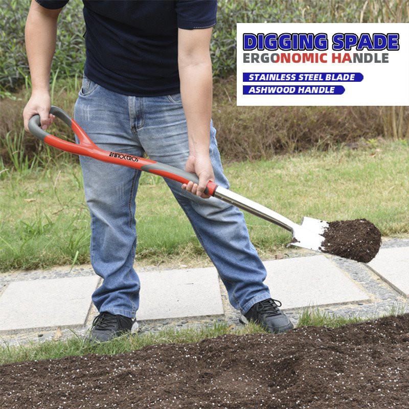 product-800-800 Long handle garden spade for transplanting