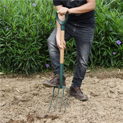 Digging Garden Fork scene Digging Garden Fork scene