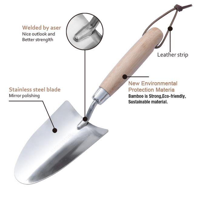 product-320-1 gardening tools hand trowel in welding blade