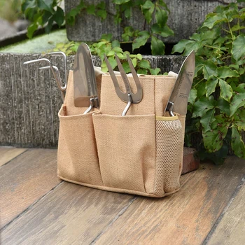 Garden bag with Hand spade garden tool Garden bag with Hand spade garden tool