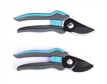 В чем разница между обходным секатором и секатором с наковальней?